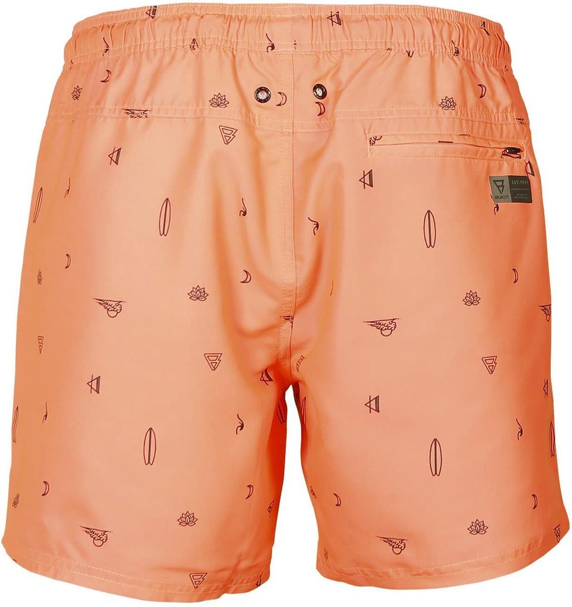 Brunotti - Maat L - CrunECO-Mini-N Mens Short - Flamingo