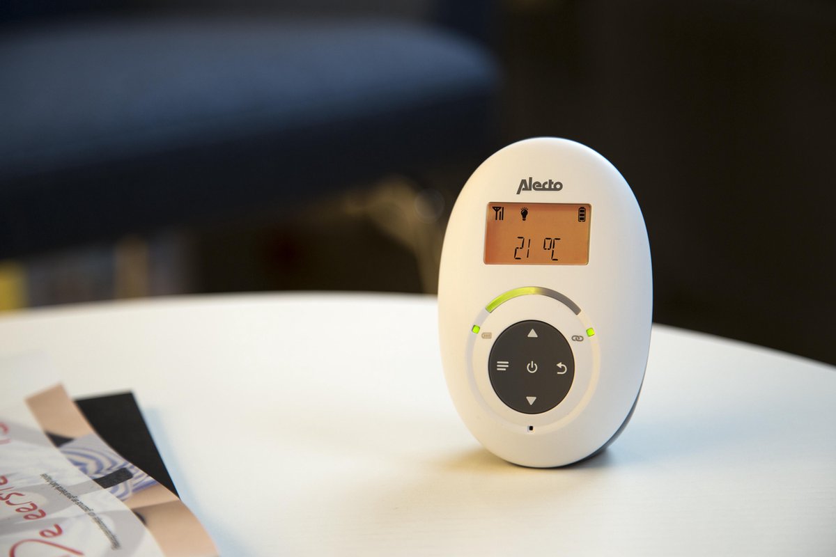 Alecto Baby DBX-125 Full Eco DECT Babyfoon met display, lange standby