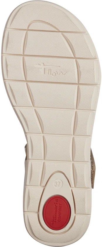 Tamaris COMFORT Essentials - maat 39 - Dames Sandalen - IVORY