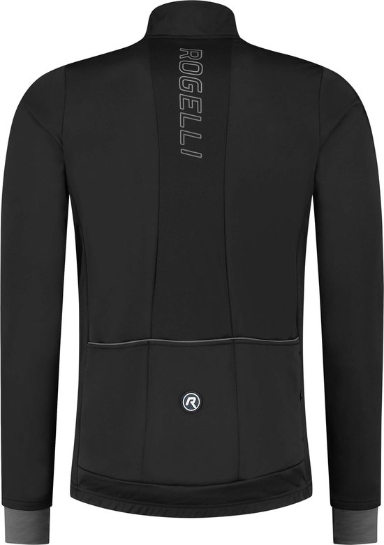 Rogelli Maat M Essential Fietsjack Winter - Heren - Zwart