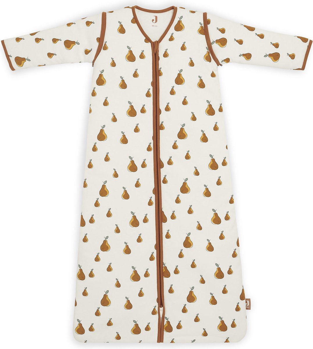Jollein Baby Baby Winterslaapzak Met Afritsbare Mouw 110cm - Pear