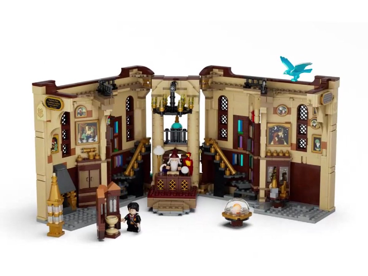 LEGO Harry Potter Boekensteun: Het Kantoor van Perkamentus Speelgoed voor Kinderen 76478