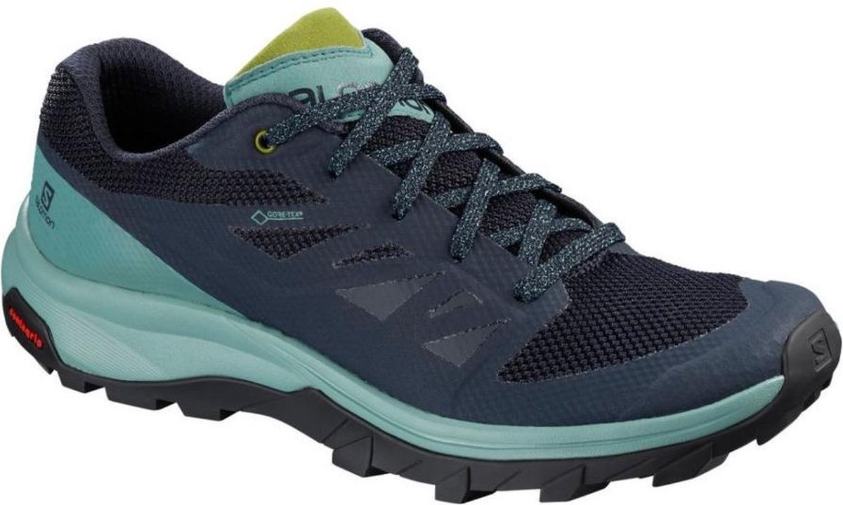 hardloopschoen, trailshoe, mesh, Gore-Tex, kleur-blauw