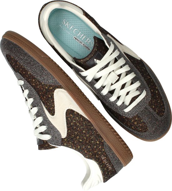 sneakers, schoenen, glitter, witte veters, casual schoenen