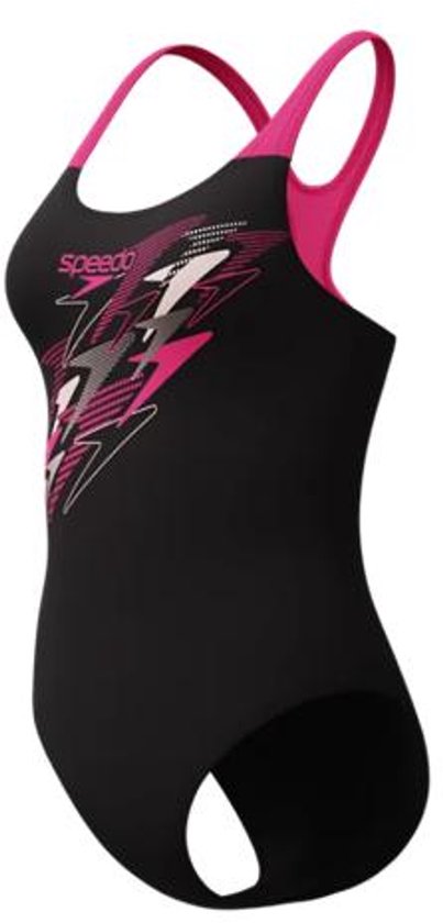 Speedo Maat 46 Medley Logo Medalist 1 Piece Dames Sportbadpak - Kleurvast Badpak Dames - Chloorbestendig Zwempak Dames - Sportbadpak Dames met Medalist-rug