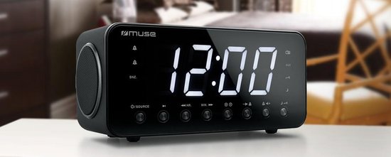 Muse M-192 CR Wekkerradio met groot display