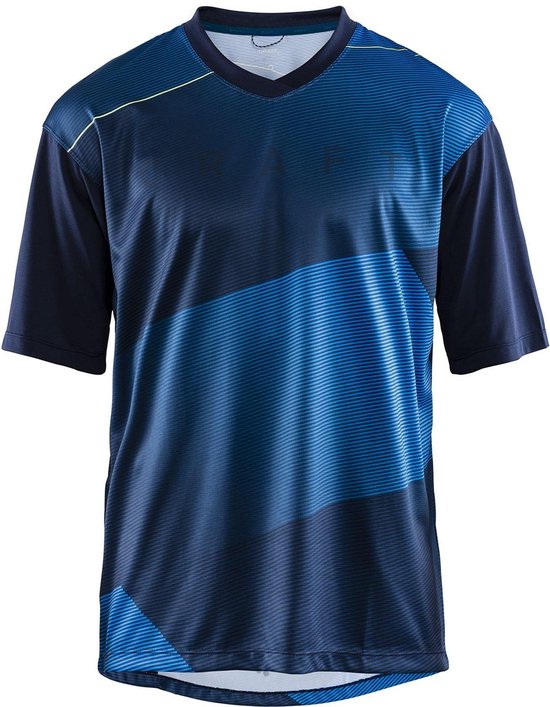 Craft - Maat S - Hale Xt Jersey M Fietsshirt Mannen - Haven/Blaze