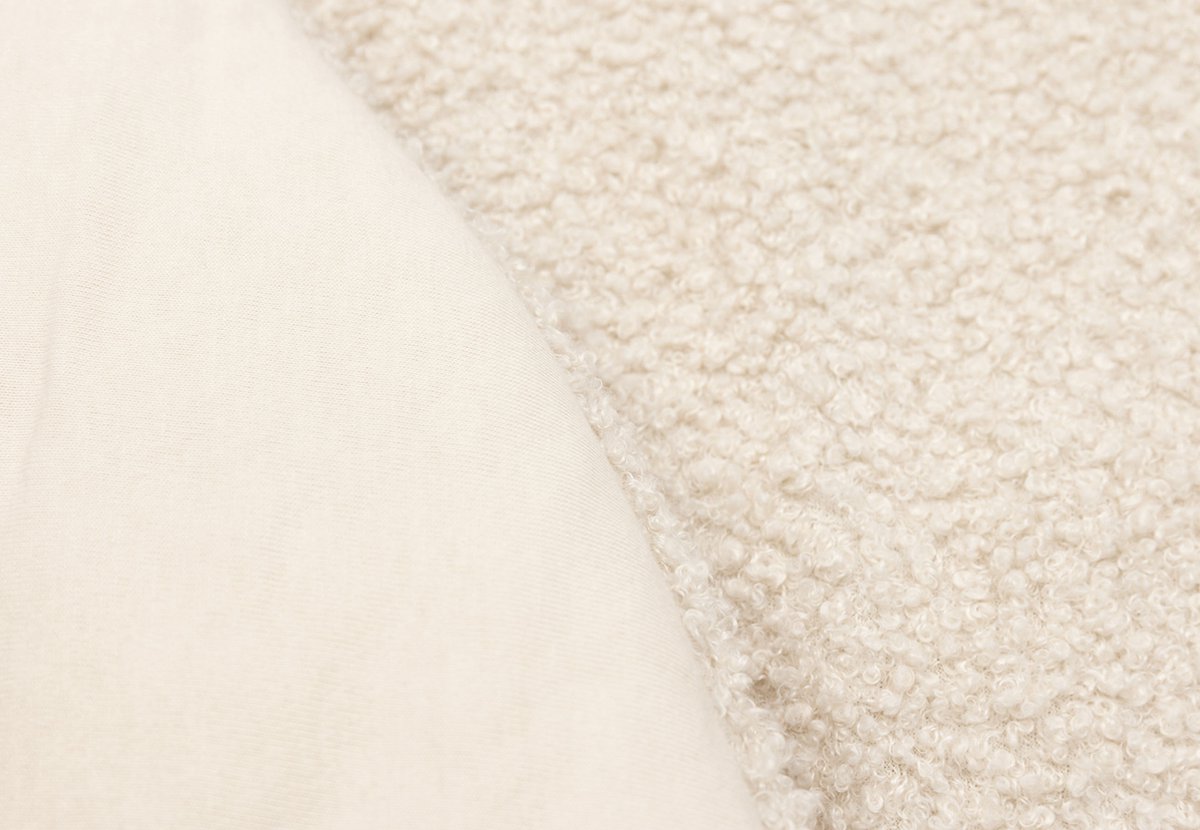 Jollein Boxkleed Ø 95cm Boucle - Naturel