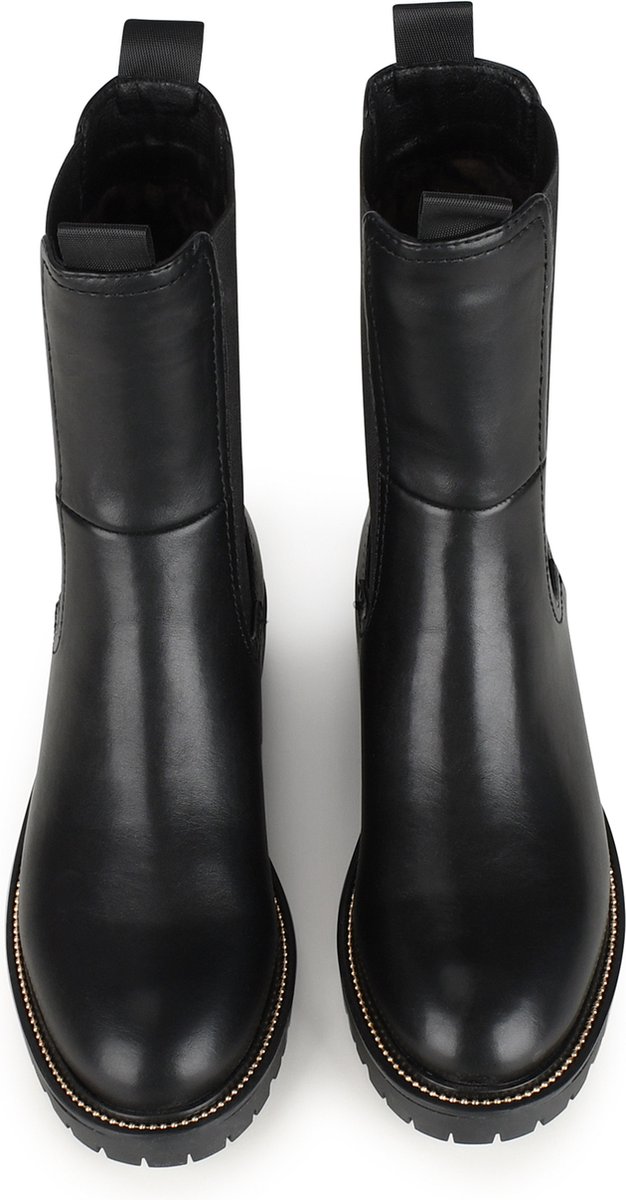 POSH by Poelman - maat 38- LEA Dames Chelsea Laarzen - Zwart