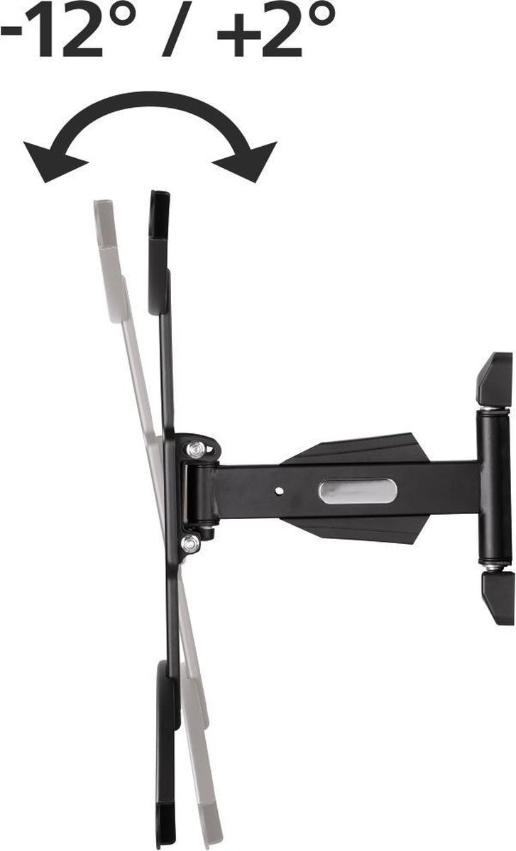 Hama Full Motion - TV-beugel - Geschikt voor 37 t/m 75 inch - Draaibaar en kantelbaar