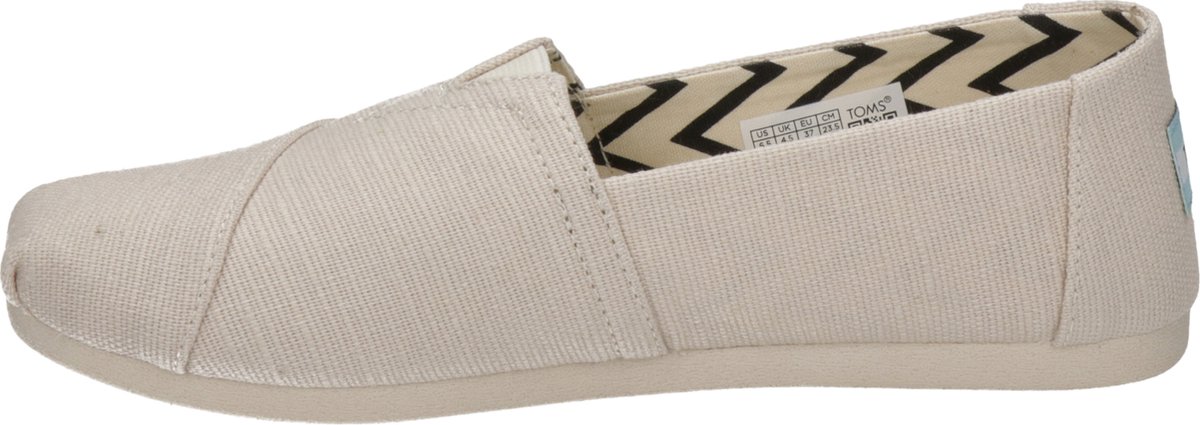 TOMS - Maat 40 - Alpargata Dames Espadrilles - Natural