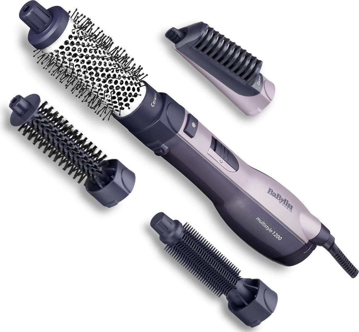 BaByliss - 1200W Multistyle AS121E - Föhnborstel set