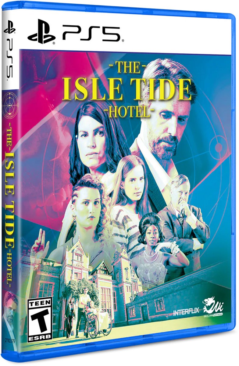 videogame, PS5, the isle tide hotel, cover art, teens