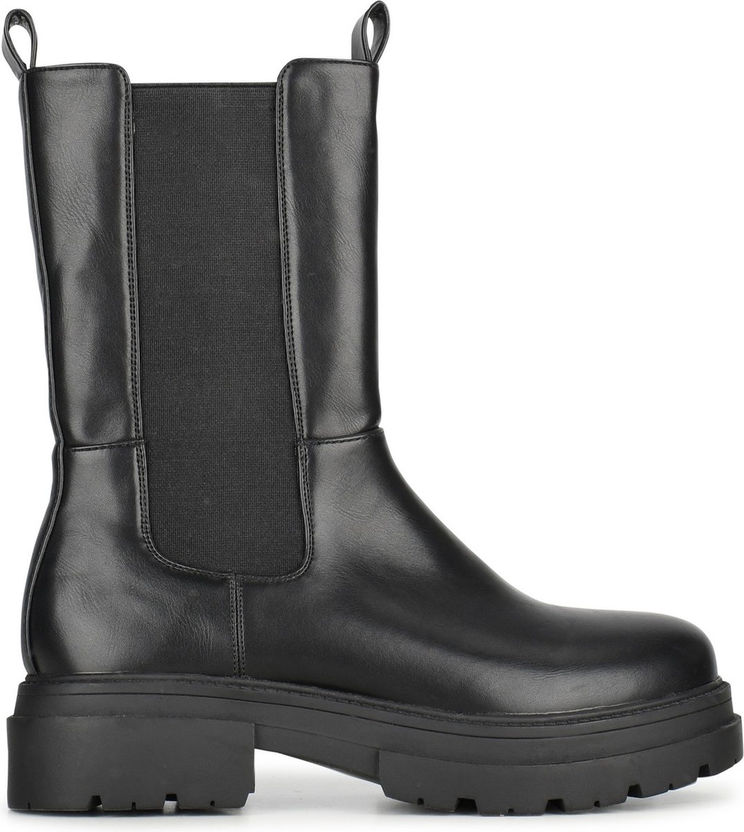 POSH by Poelman - maat 40- CHELLY Dames Chelsea Laarzen - Zwart