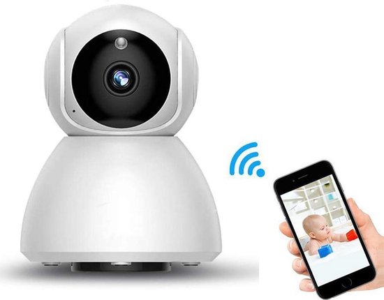 IP-camera met bewegingsdetectie - babyfoon - draadloze camera