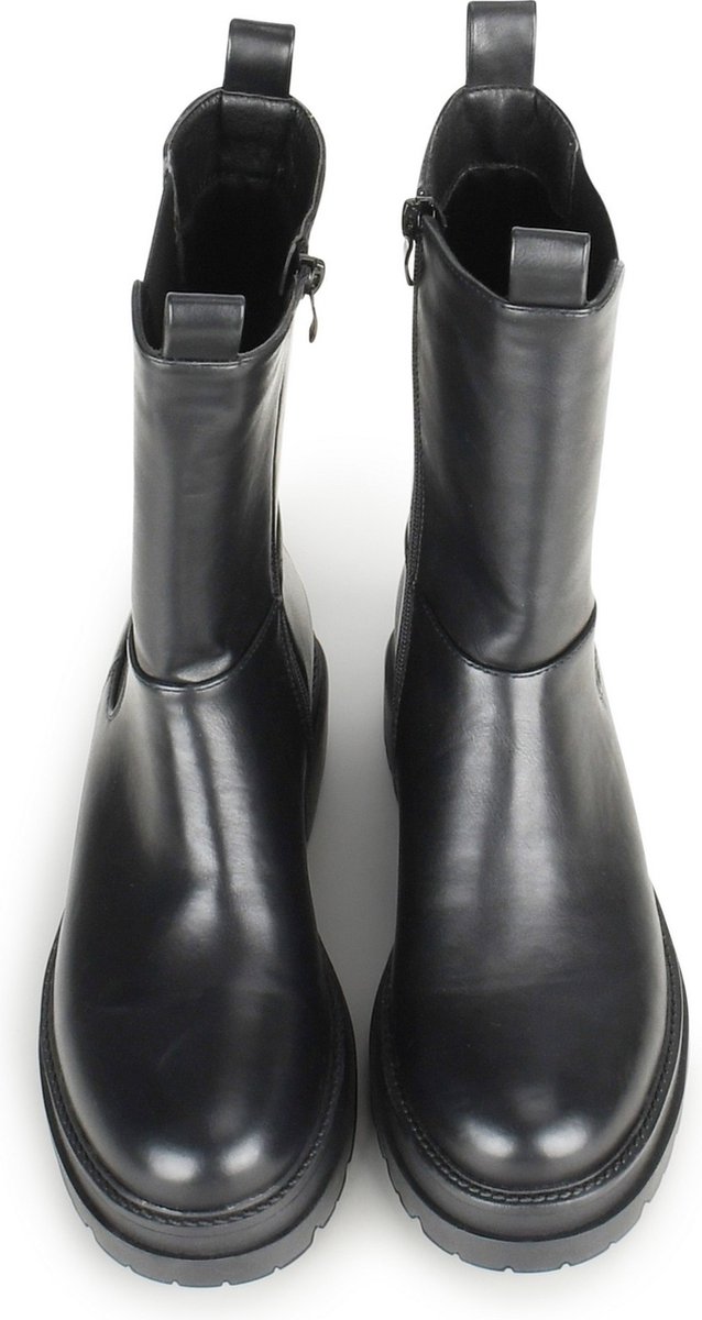 POSH by Poelman - maat 40- CHELLY Dames Chelsea Laarzen - Zwart