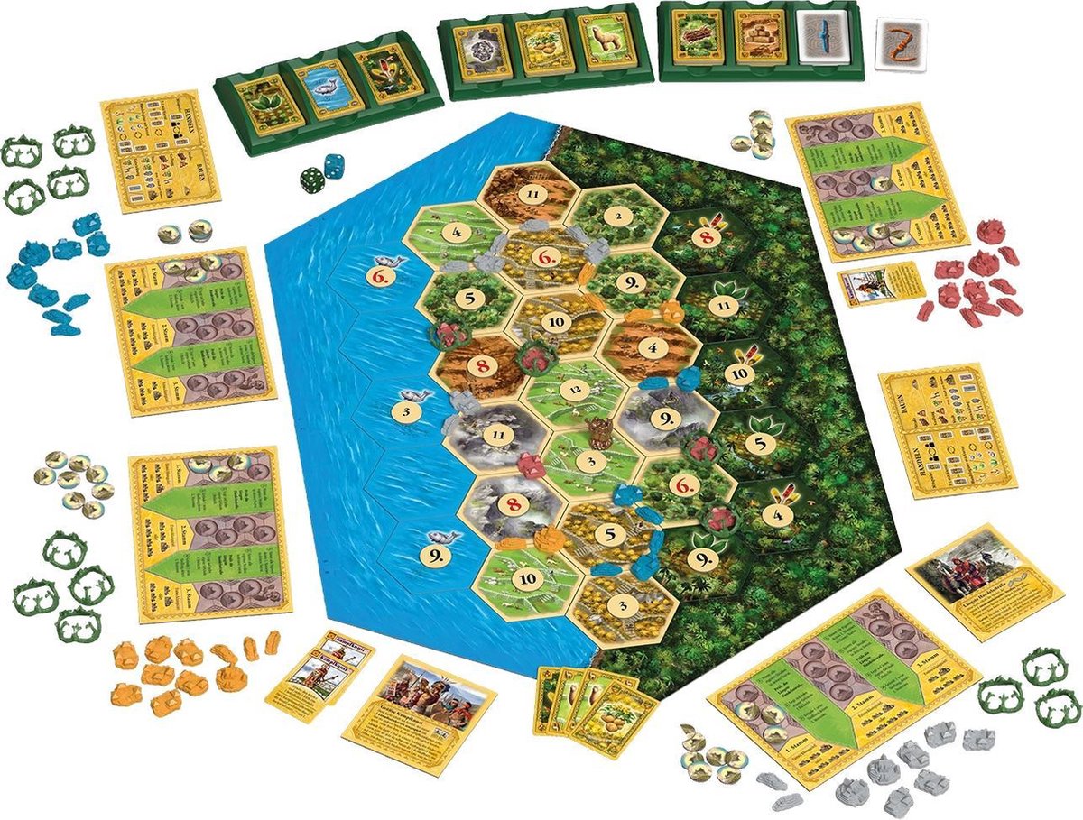 999 Games - Catan: De Opkomst van de Inca's Bordspel