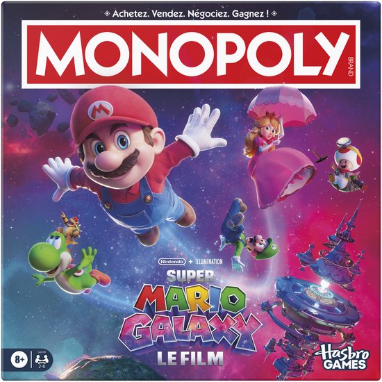 Monopoly - The Super Mario Galaxy Movie Editie - Bordspel - Franstalig