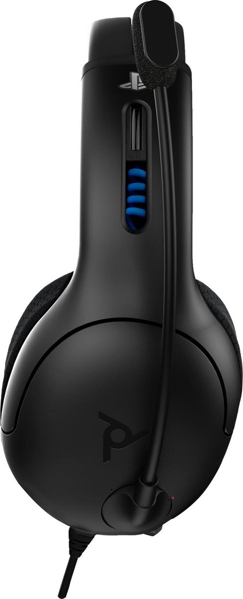 PDP Gaming LVL50 Stereo Gaming Headset - PS4 & PS5 - Official Licensed - Zwart