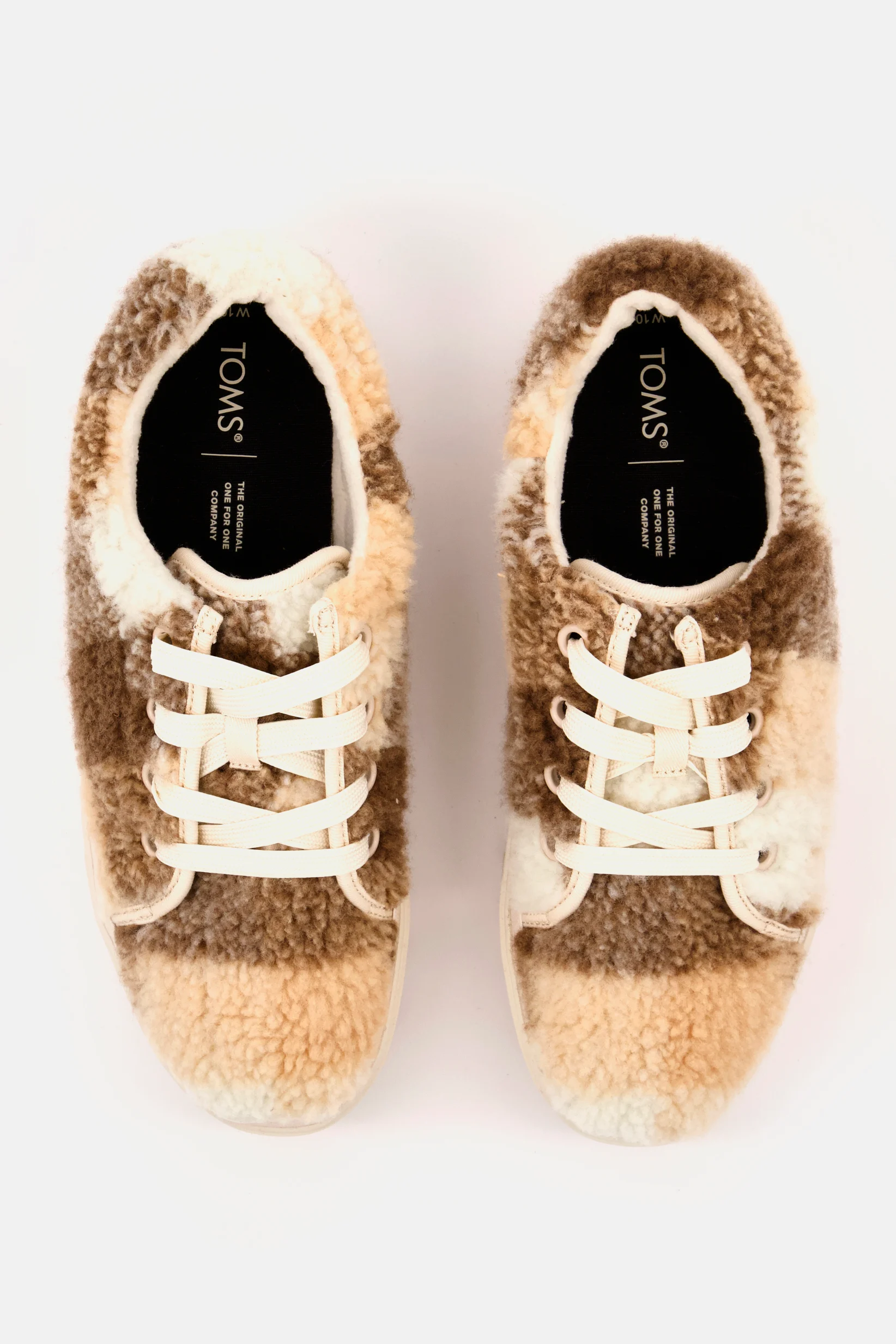 TOMS - maat 39- Lace Up Lug Dames Sneakers - Brown - Maat 39