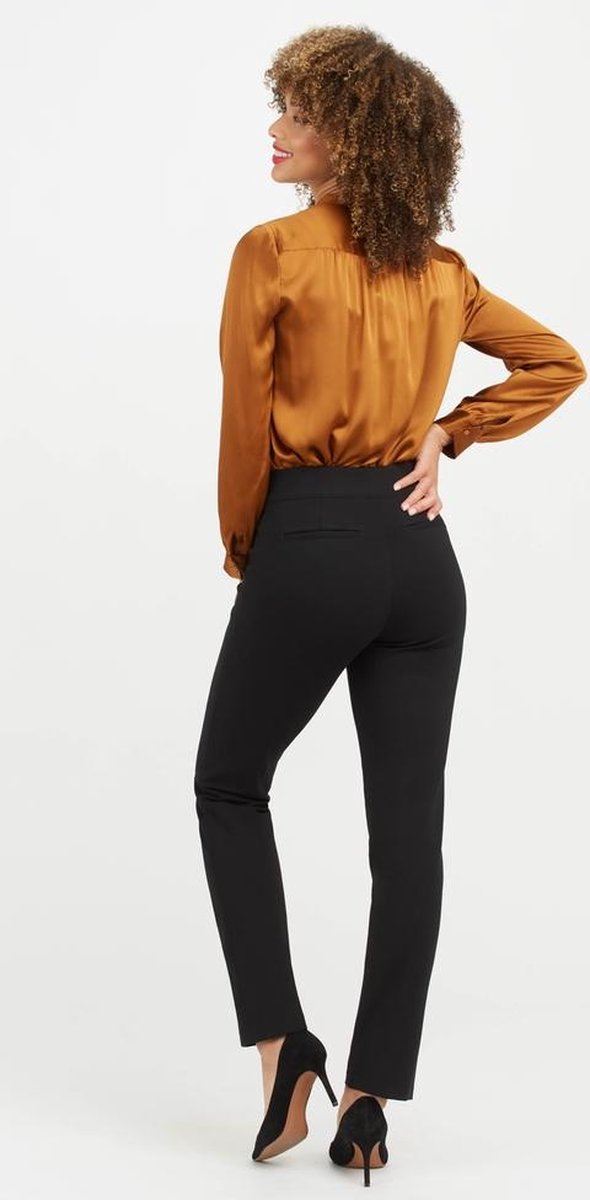 Spanx - maat L - The Perfect Pant Slim Straight Leg - Zwart