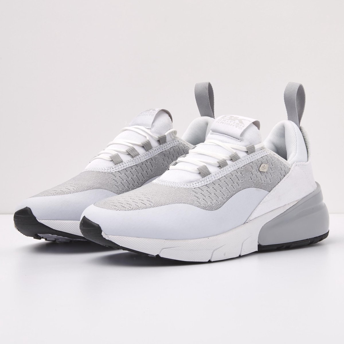sneakers, grijs, mesh, sport-schoen, luchtdoorlatend