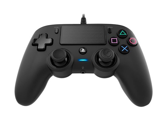 Nacon Playstation 4 Official Licensed Wired Compact Controller - PS4 - Zwart