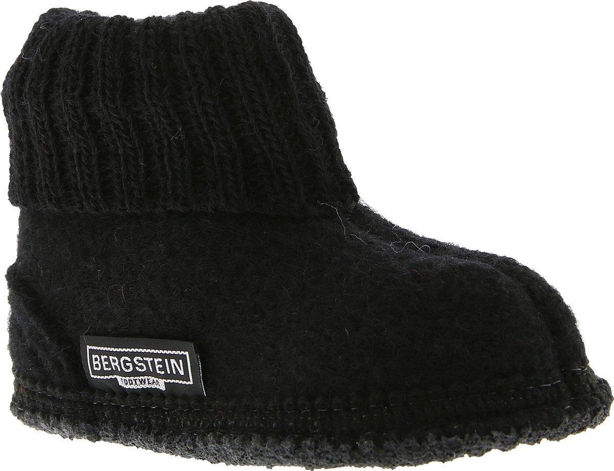 Bergstein - maat 22- Cozy - Sloffen - Unisex Junior - Black