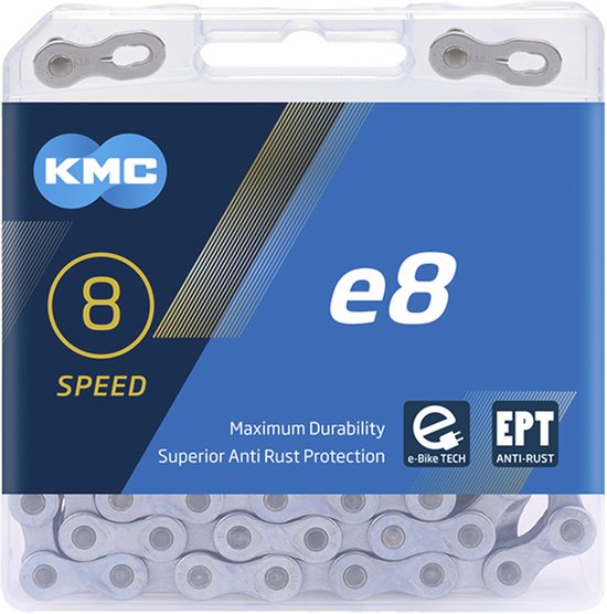 ketting, kMC, 8 speed, e8, anti-rust
