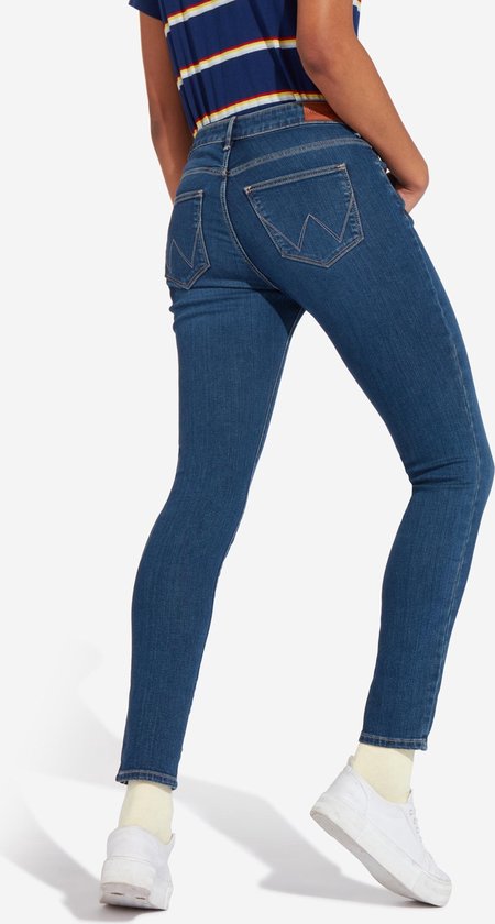 Wrangler - Maat W27 X L32 - Skinny fit Dames Jeans