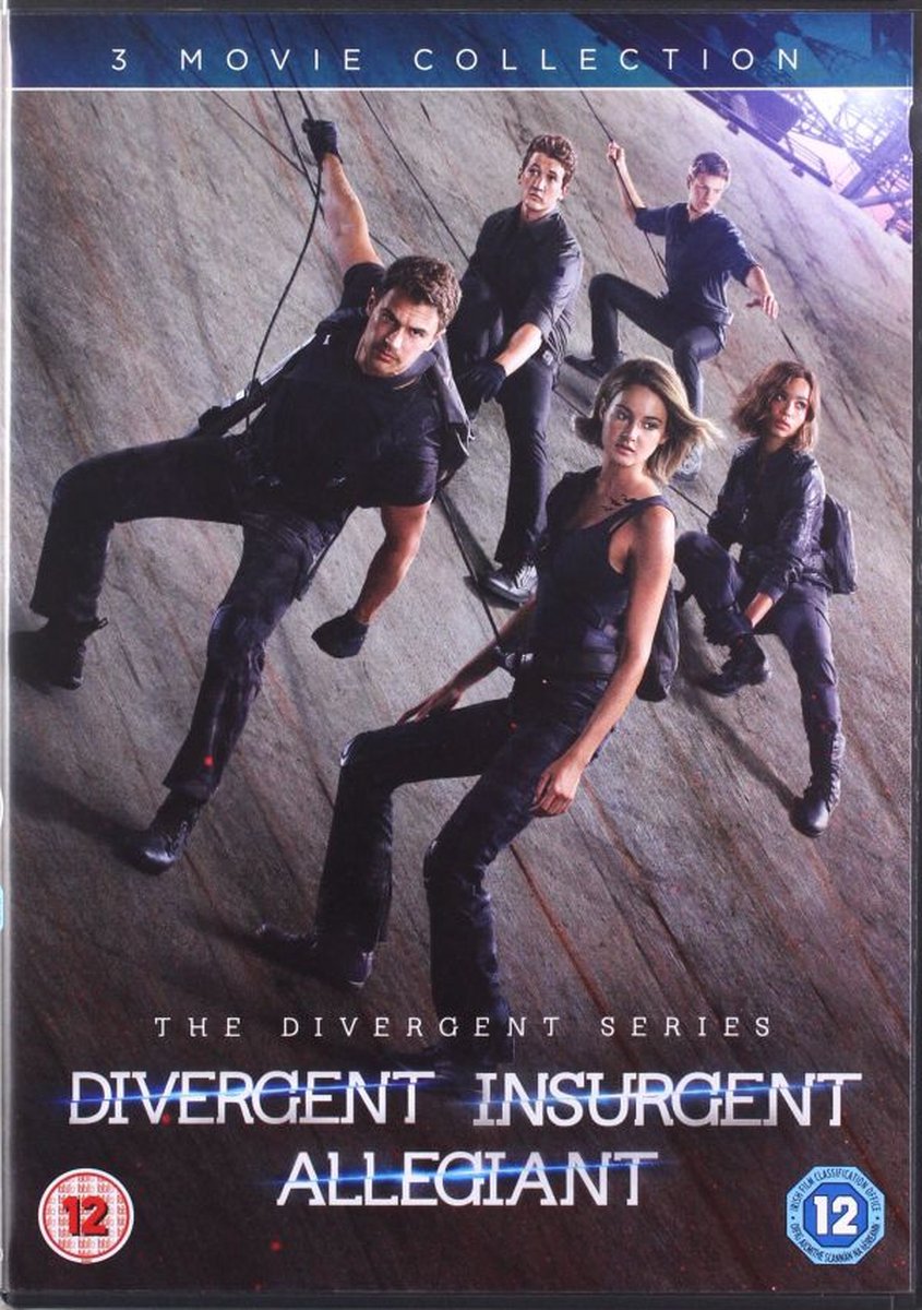 film, dvd, boxset, divergent, actie