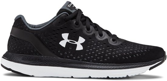 Under Armour W Charged Impulse Dames Hardloopschoenen - Wit/Zwart - Maat 40