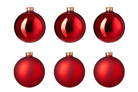 207a-8400-4765-9e81-185627e878ed Incompleet - Glazen kerstballen (Ø8 cm) (set van 6)