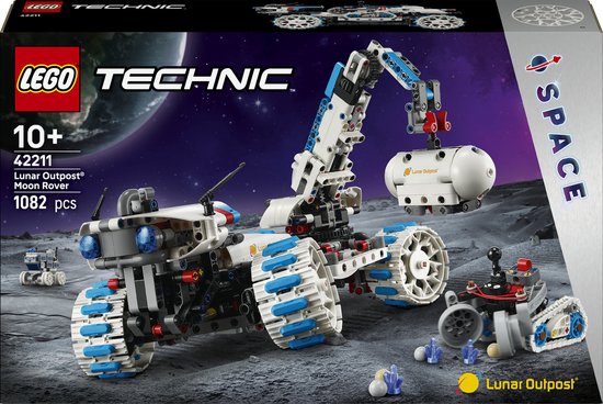 LEGO® Technic Lunar Outpost™ Maanrover Ruimtevoertuig - 42211