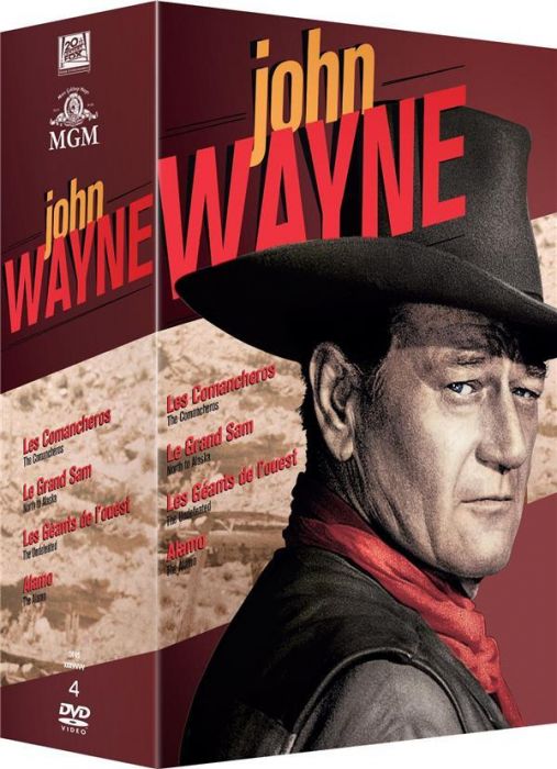 COFFRET JOHN WAYNE 4 FILMS - IMPORT