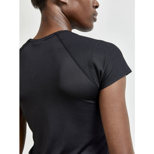 Craft t-shirt dames km 1908767-999000 black - Maat M