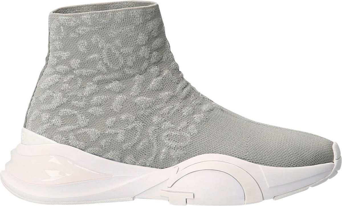 Guess Baylora Dames Sneakers - Zilver - Maat 38