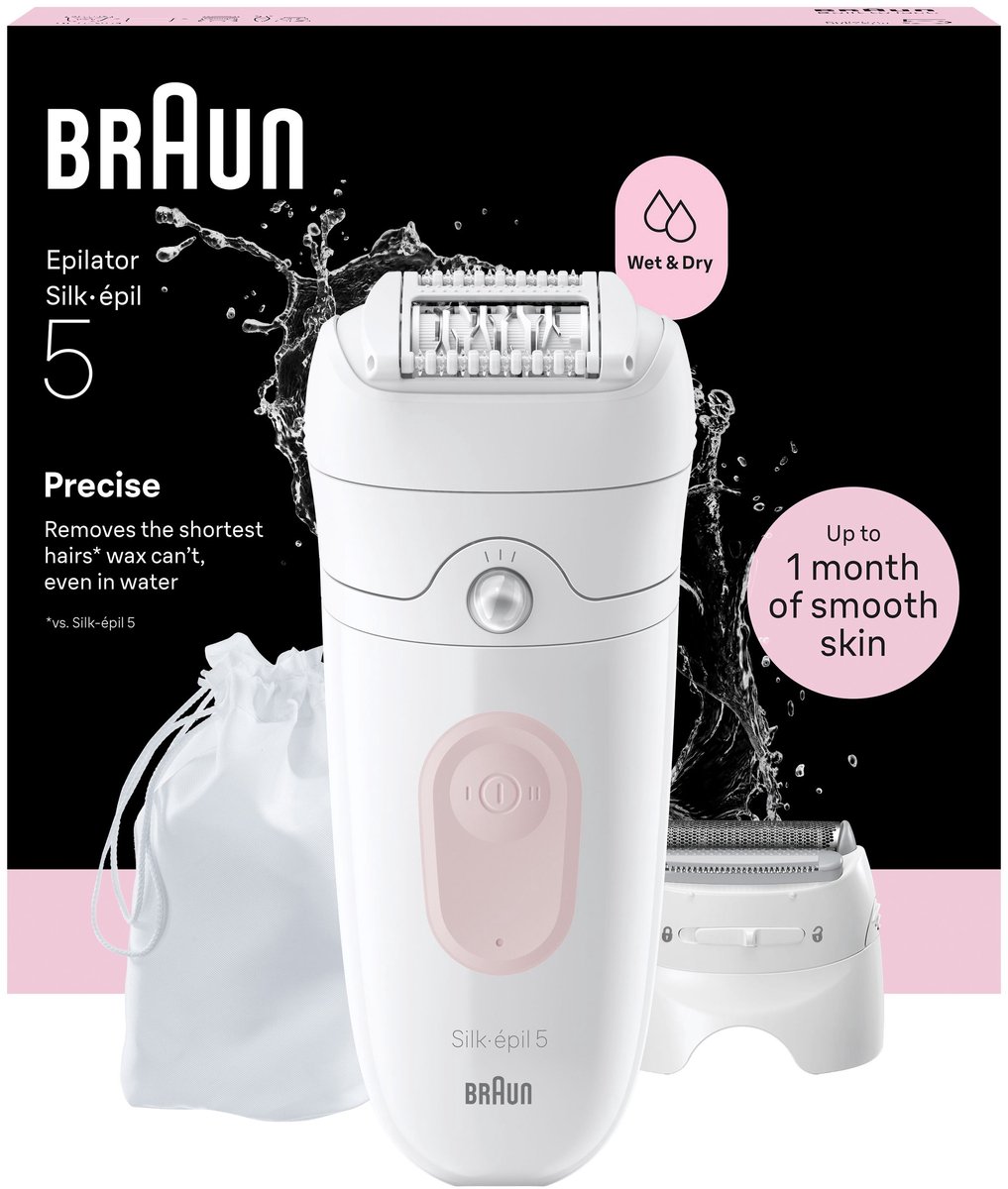 epilator, silk-épil, wet & dry, haarverwijdering, huid