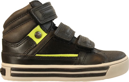 Braqeez Davey Day - 26 - Jongens Sneakers - Black