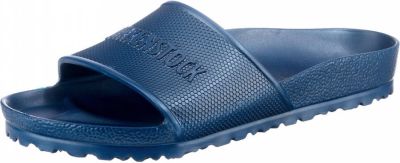 slipper, sandalen, slides, blauw, vuilekleuren