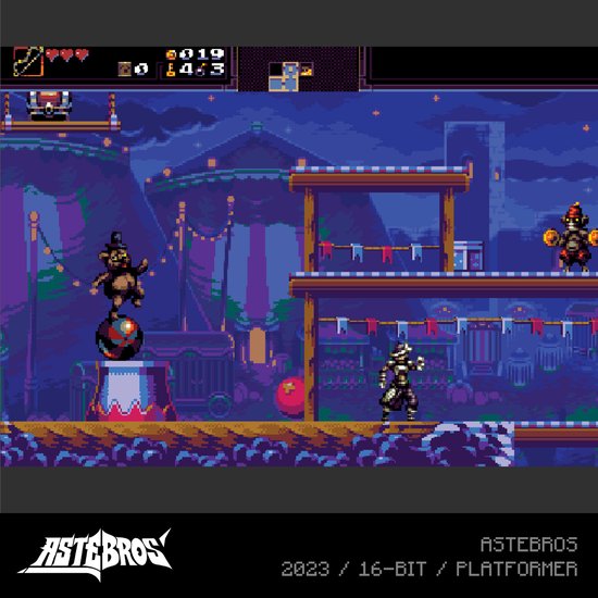 Evercade Demons of Asteborg & Astebros - cartridge 1
