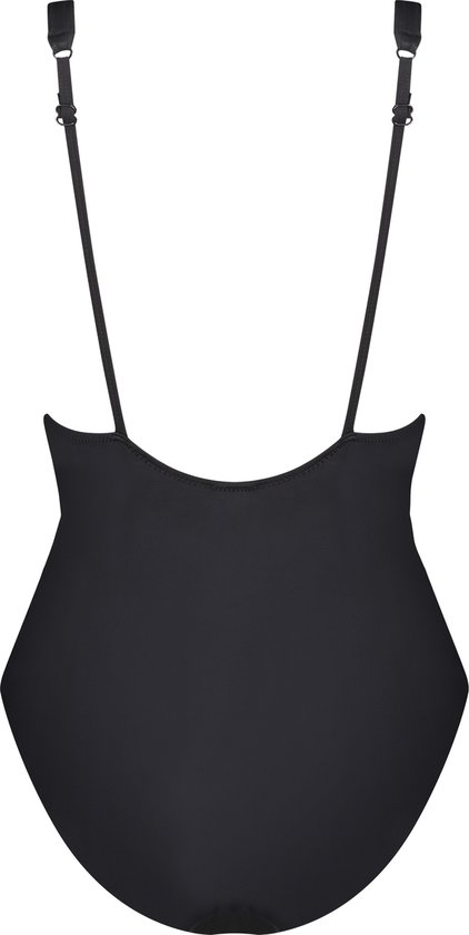 Hunkemöller - 36 - Dames Badmode Badpak Luxe - Zwart