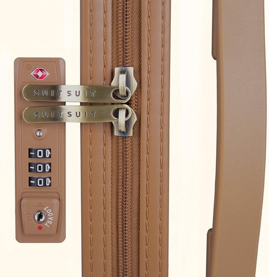 SUITSUIT Fab Seventies Handbagage koffer 55 cm - Antique White