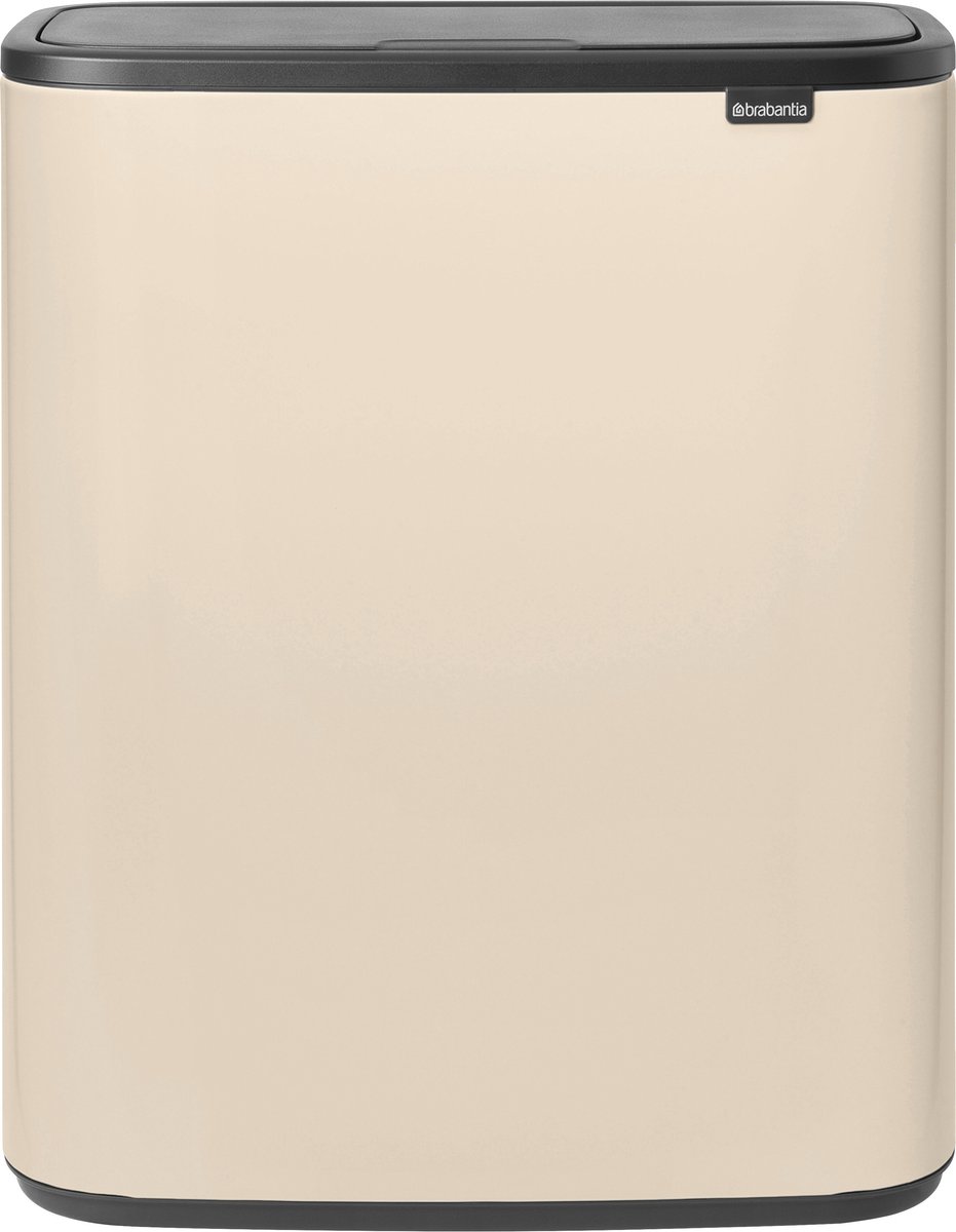 prullenbak, bin, beige, robuust, kinderlijk