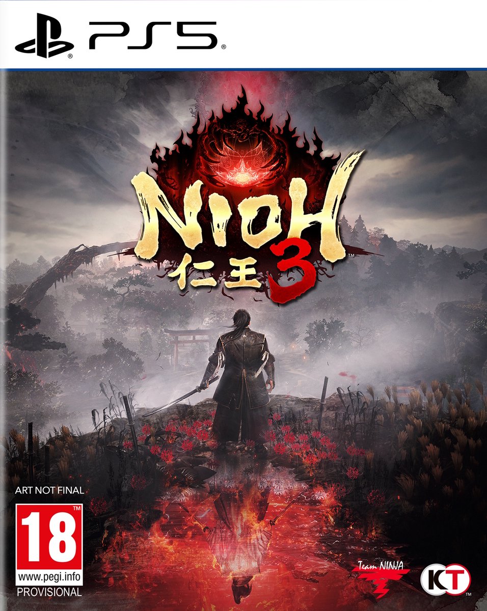 ps5, video game, actie, fantasie, coverkunst