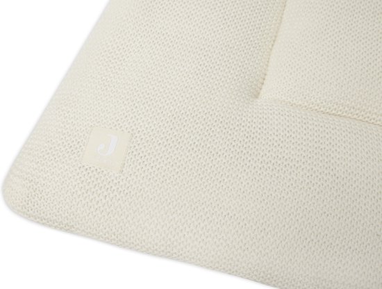 Jollein - Boxkleed 75x95cm - Speelkleed Baby - Basic Knit - Ivory