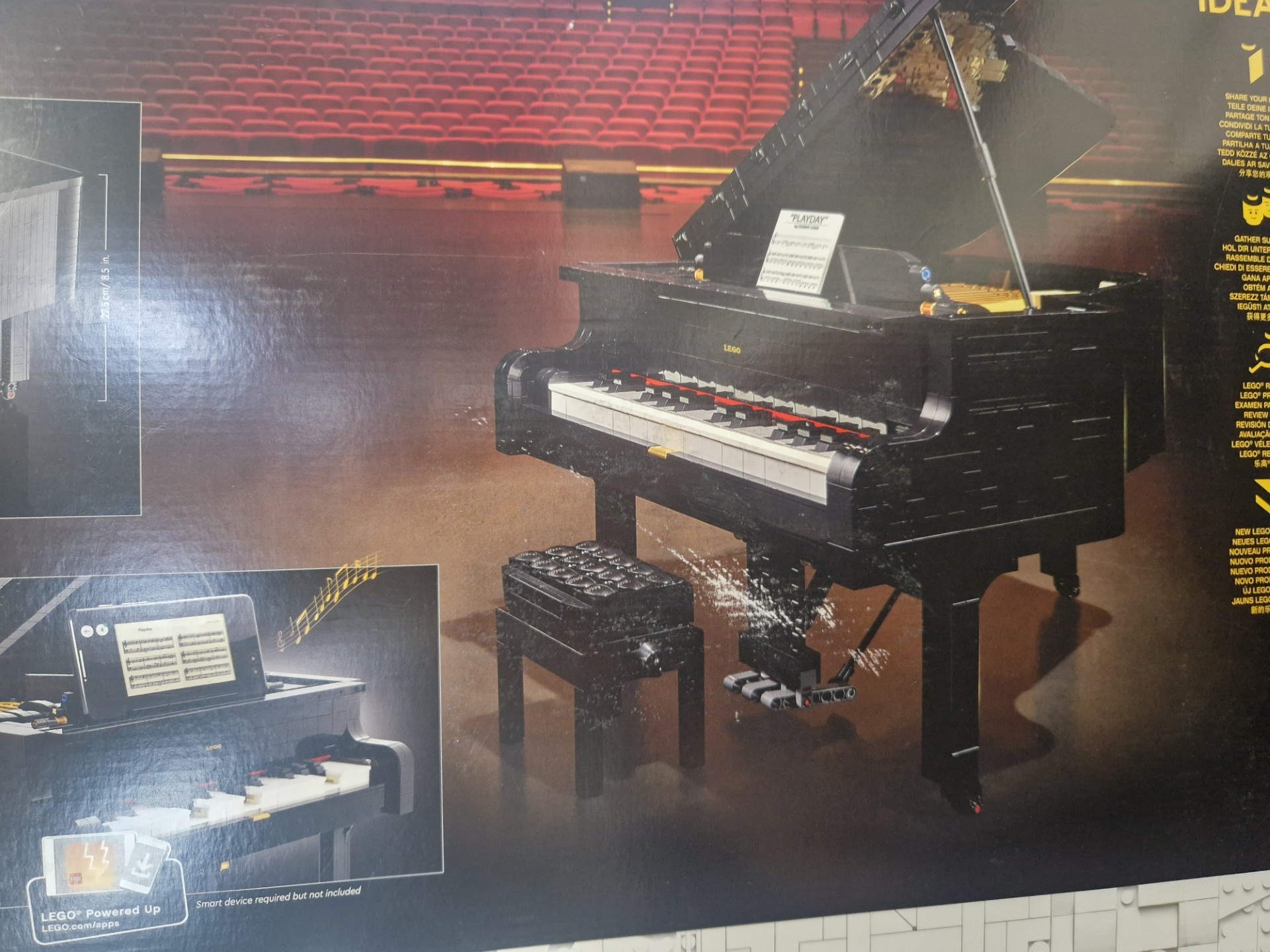 LEGO Ideas Vleugelpiano - 21323