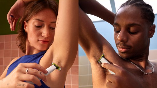 Philips OneBlade Intimate - Unisex - Wit - Scheerapparaat en trimmer voor intieme delen - Inclusief