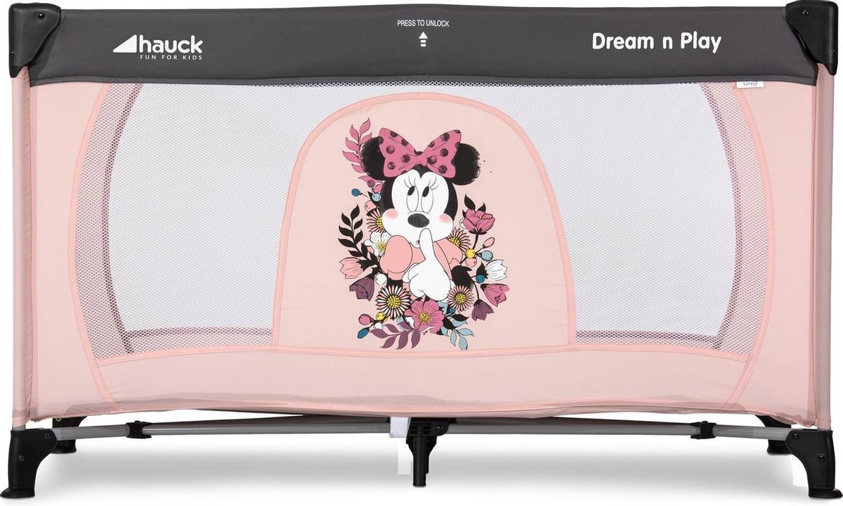 Hauck Dream'n Play Campingbedje - Minnie Sweetheart