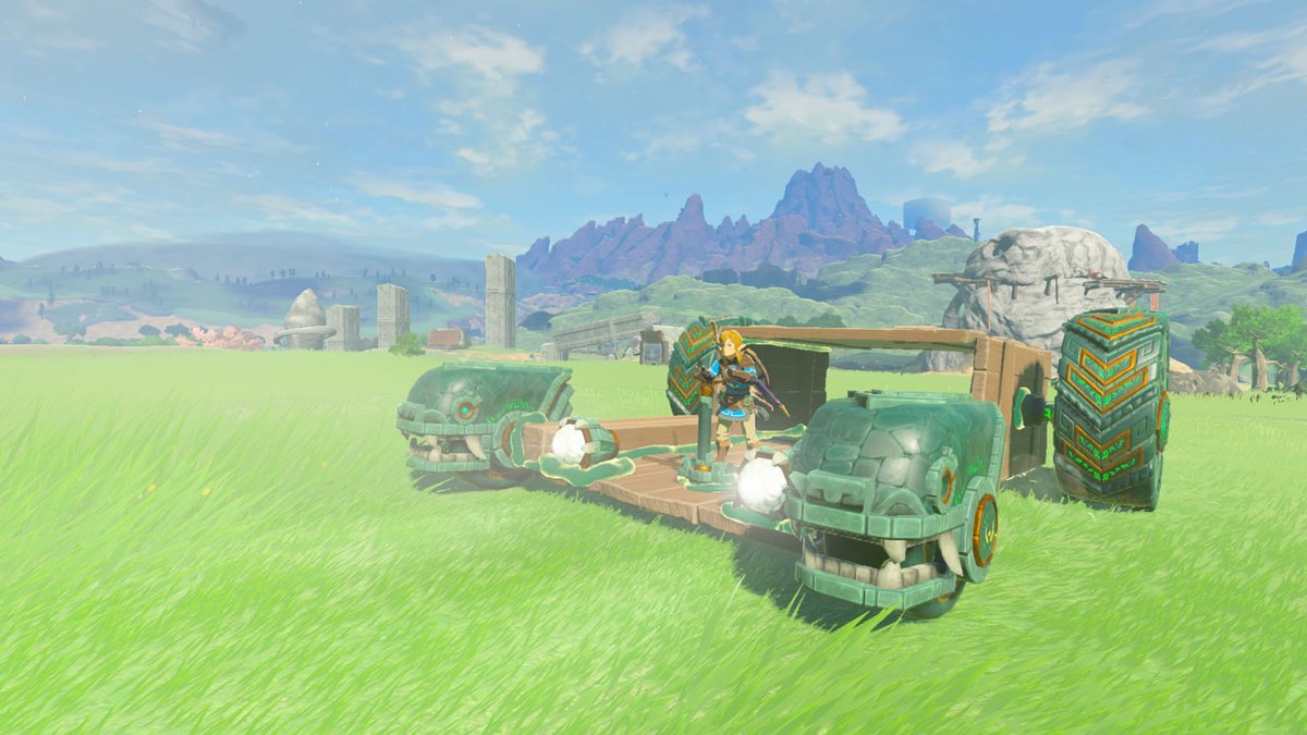 video game, karakter, auto/voertuig, groene voertuig, platformwagen